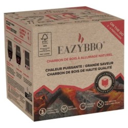 Lot de 3 easybbq Bois A...