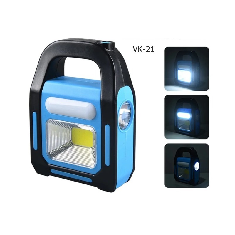 Lampe de poche LED COB pour Camping et tente, torche de travail, durable et utile