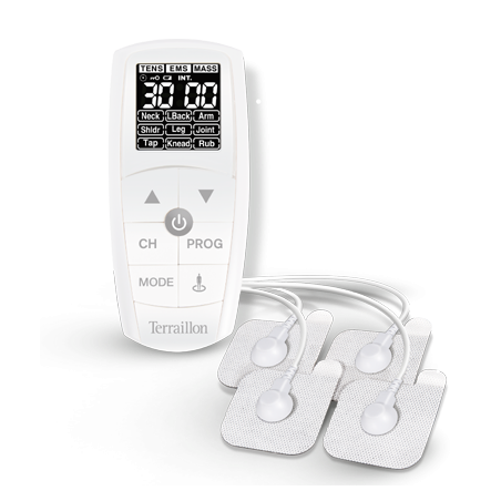 Appareil d'électrostimulation Terraillon Trio Care Blanc