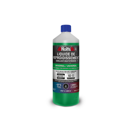 HOLTS Liquide de refroidissement Universel 1L 37°C - Nouvelle Gamme