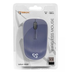 Mouse Wireless 1200dpi WM-392 Blue