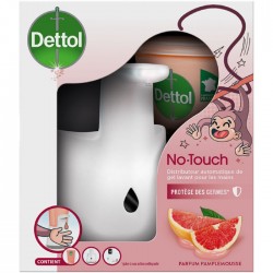 DETTOL No-Touch Distributeur automatique de savon mains à la pamplemousse