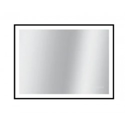 Miroir LED Swann noir 100 x 75 cm MP GLASS