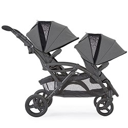 Contours Options Elite V2 Poussette double convertible légère et tandem pour bébé et tout-petit