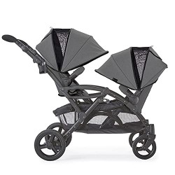 Contours Options Elite V2 Poussette double convertible légère et tandem pour bébé et tout-petit