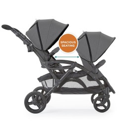 Contours Options Elite V2 Poussette double convertible légère et tandem pour bébé et tout-petit