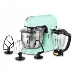 Kitchen Cook Robot Petrin 6.5L Avec Blender 1.5L Securise Modele expert XL Vert