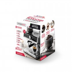 MACHINE A EXPRESSO AVEC BROYEUR BARISTA PROFESSIONNEL HOME BISTRO DE KITCHENCOOK